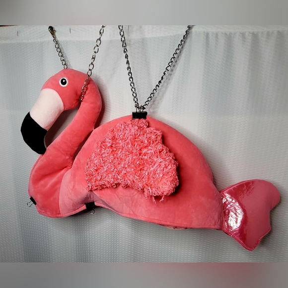 Flamingo Costume Thrills & Chills Med-Large - Picture 7 of 7